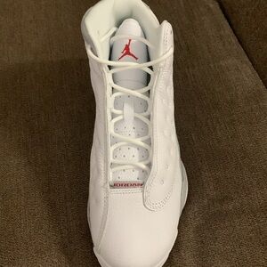 Air Jordan 13 White and Red Size 7